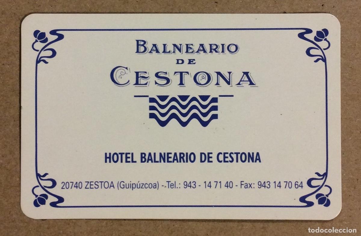 Colecionismo Calend&aacute;rios: HOTEL BALNEARIO DE CESTONA. CALENDARIO PUBLICITARIO FOURNIER DE 1999.
