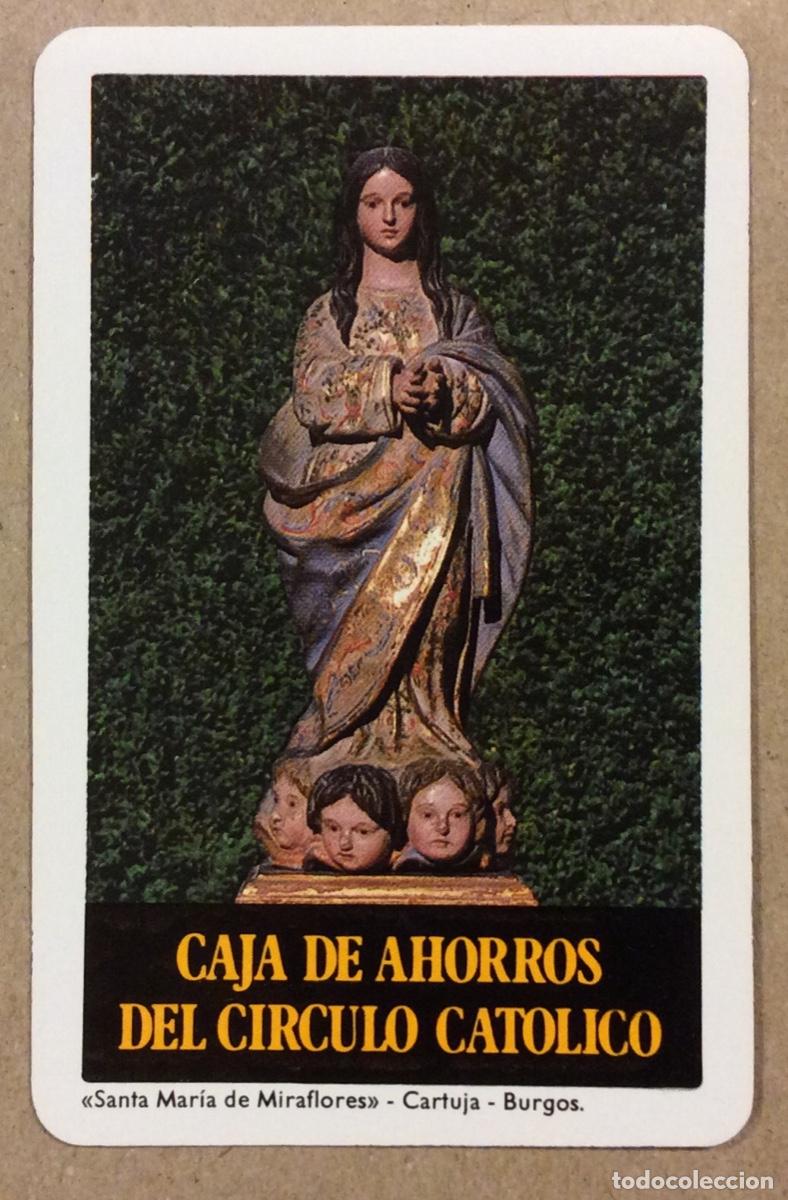Colecionismo Calend&aacute;rios: CAJA DE AHORROS DEL C&Iacute;RCULO CAT&Oacute;LICO. CALENDARIO PUBLICITARIO FOURNIER DE 1987.