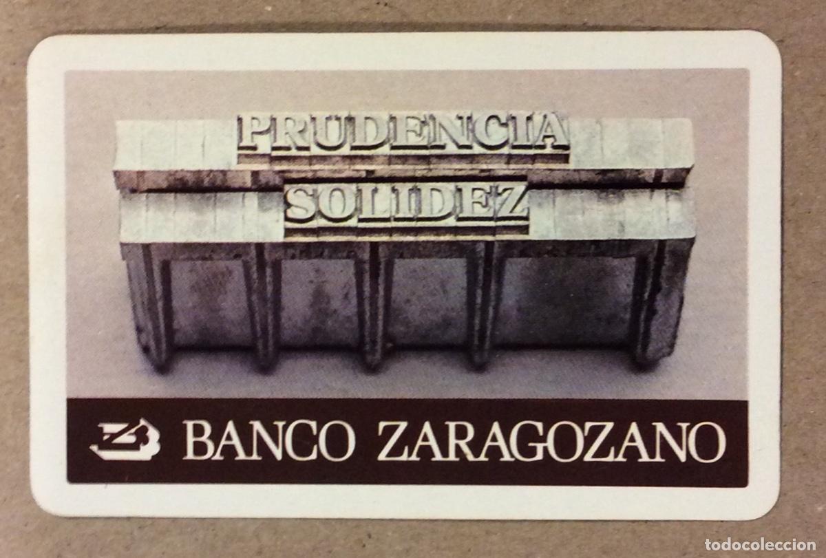 Coleccionismo calendarios: BANCO ZARAGOZANO. CALENDARIO PUBLICITARIO FOURNIER 1981