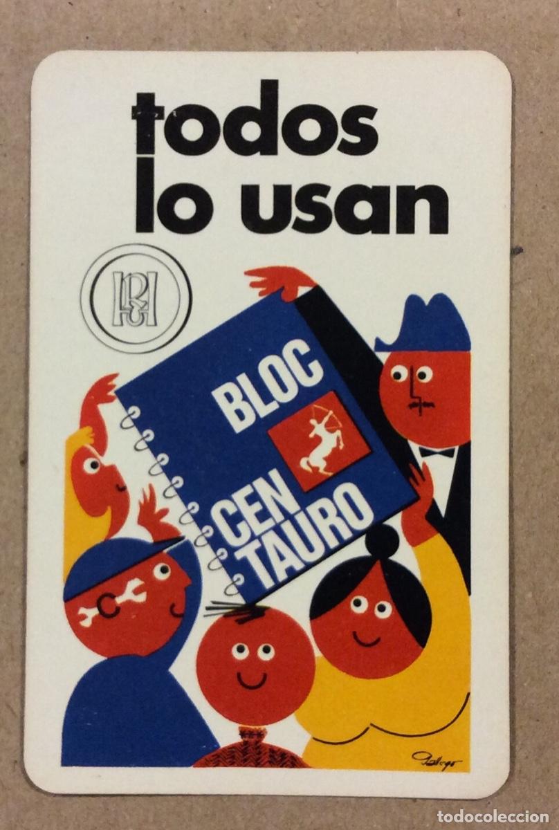Sammeln von Kalendern: BLOC CENTAURO. CALENDARIO PUBLICITARIO FOURNIER 1971.