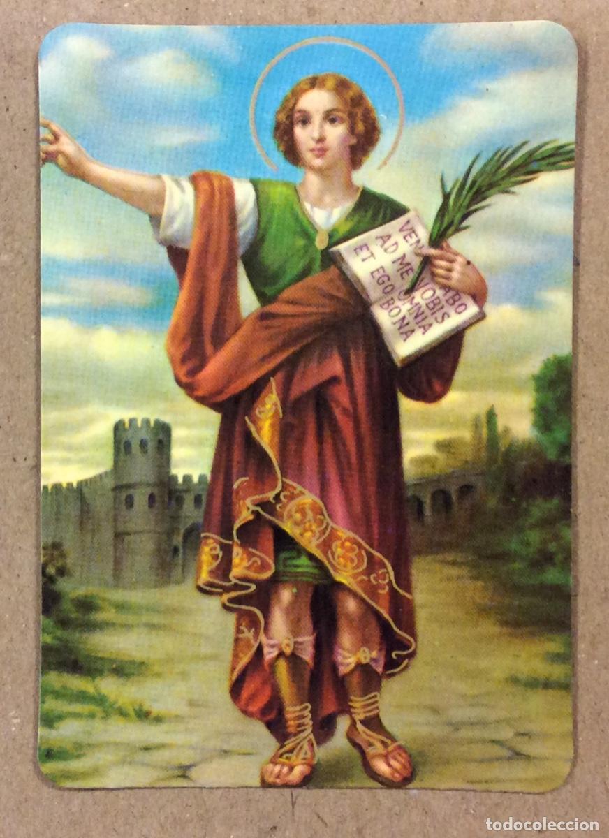 Colecionismo Calend&aacute;rios: ANGULAS DE AGUINAGA (BILBAO). CALENDARIO PUBLICITARIO RELIGIOSO DE 1988.
