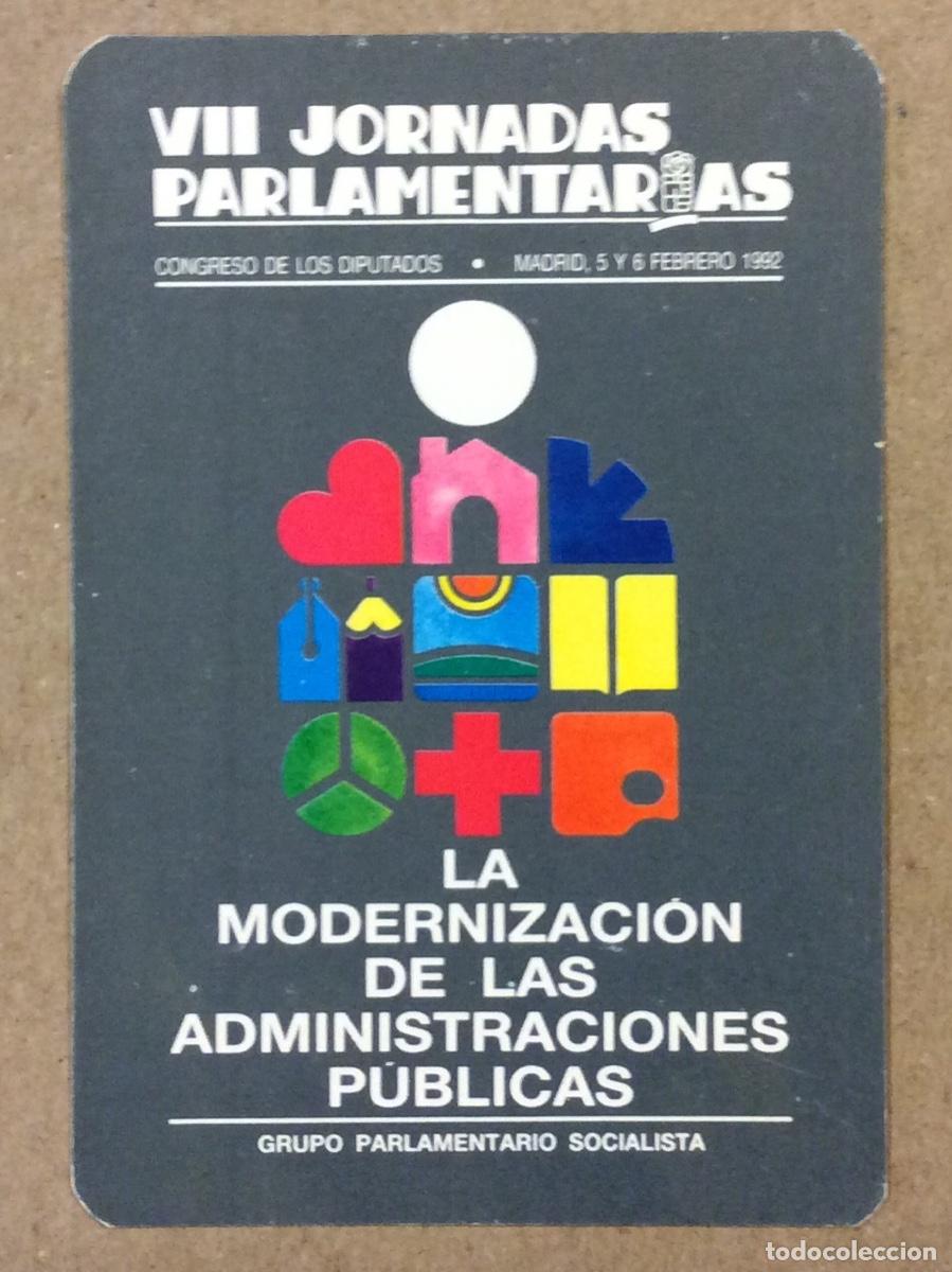 Colecionismo Calend&aacute;rios: GRUPO PARLAMENTARIO SOCIALISTA. CALENDARIO POL&Iacute;TICO DE 1992.
