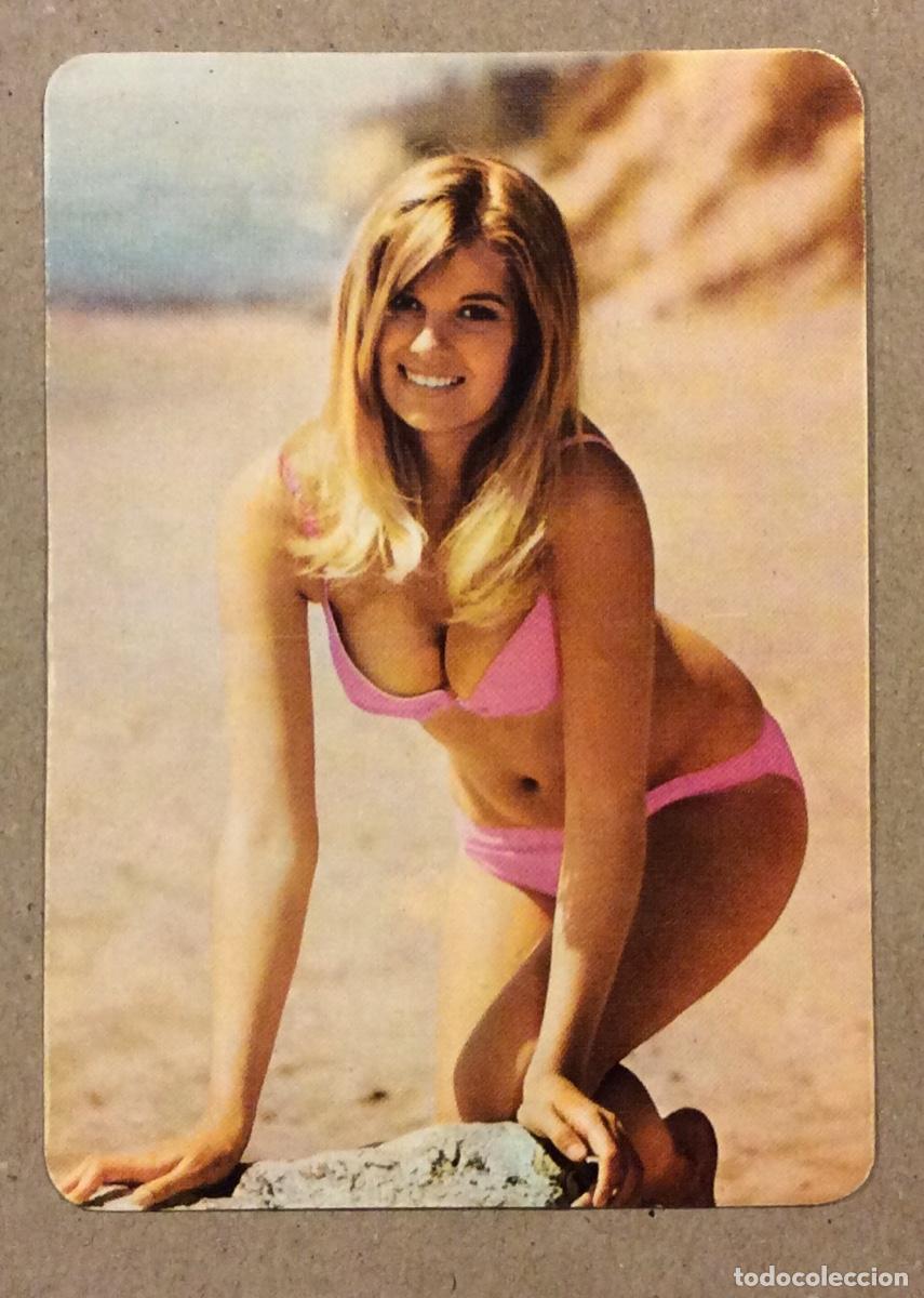 Colecionismo Calend&aacute;rios: AUTOCARES TOM&Aacute;S G. MAYORDOMO (PORTUGALETE). CALENDARIO PUBLICITARIO DE 1974. CHICA BIKINI.