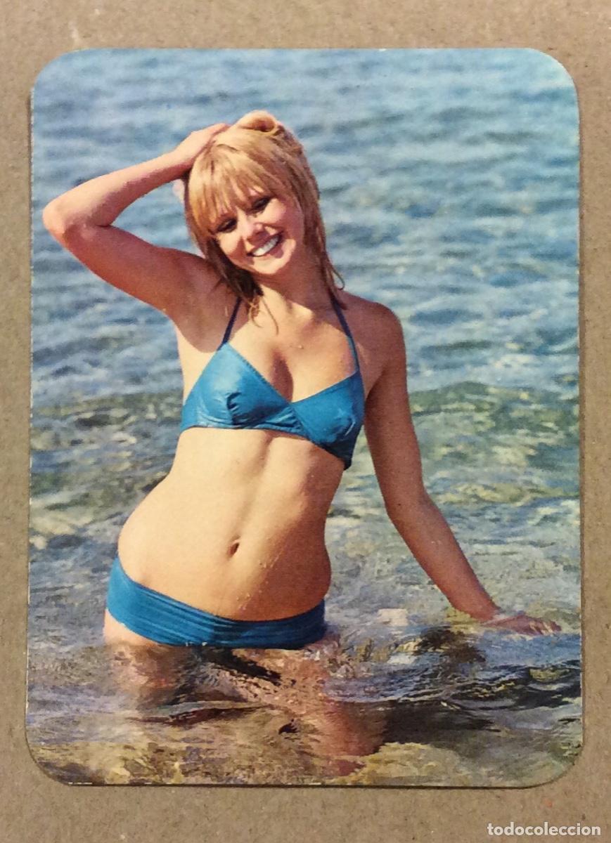 Coleccionismo calendarios: CAFETER&Iacute;A SAINT MICHAEL (PORTUGALETE). CALENDARIO PUBLICITARIO DE 1974. CHICA BIKINI.