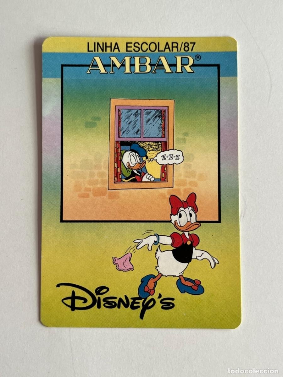 Coleccionismo Calendarios: CALENDARIO PORTUGAL AMBAR DISNEY 1987