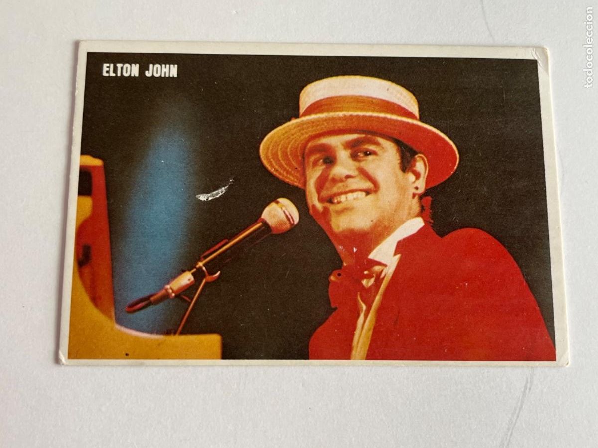 Coleccionismo calendarios: CALENDARIO PORTUGAL ELTON JOHN N 17. 1985