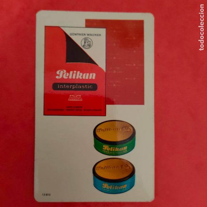 Coleccionismo Calendarios: calendario de publicidad, Pelikan, a&ntilde;o 1973
