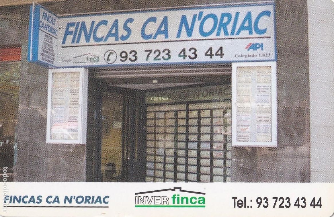 Collectables Calendars: CALENDARIO DE A&Ntilde;O 2003 CON PUBLICIDAD DE FINCAS CA N&acute;ORIAC SABADELL EN ESPA&Ntilde;OL