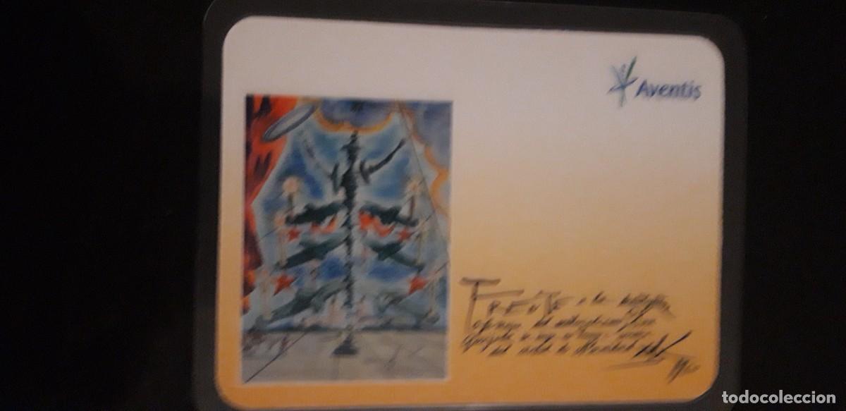 Coleccionismo Calendarios: 1 CALENDARIO DE **.AVENTIS .SALVADOR DALI ** A&Ntilde;O 2004 PLASTIFICADO