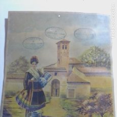 Coleccionismo Calendarios: ANTIGUO CALENDARIO DE COMERCIO TORMO DE ALCALÁ DE LA SELVA DIBUJO DE CARRILLO
