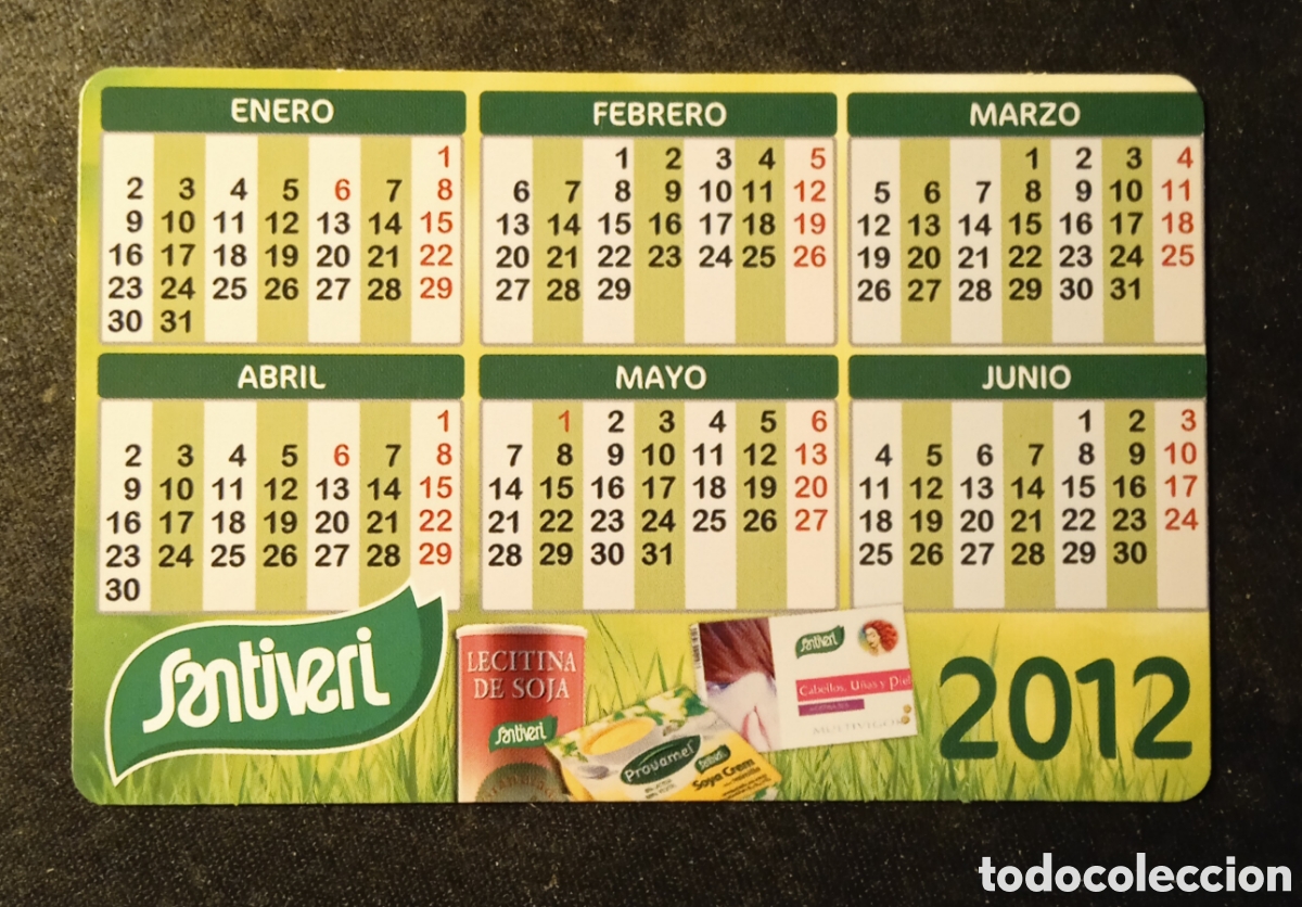 CALENDARIO SANTIVERI (2012)