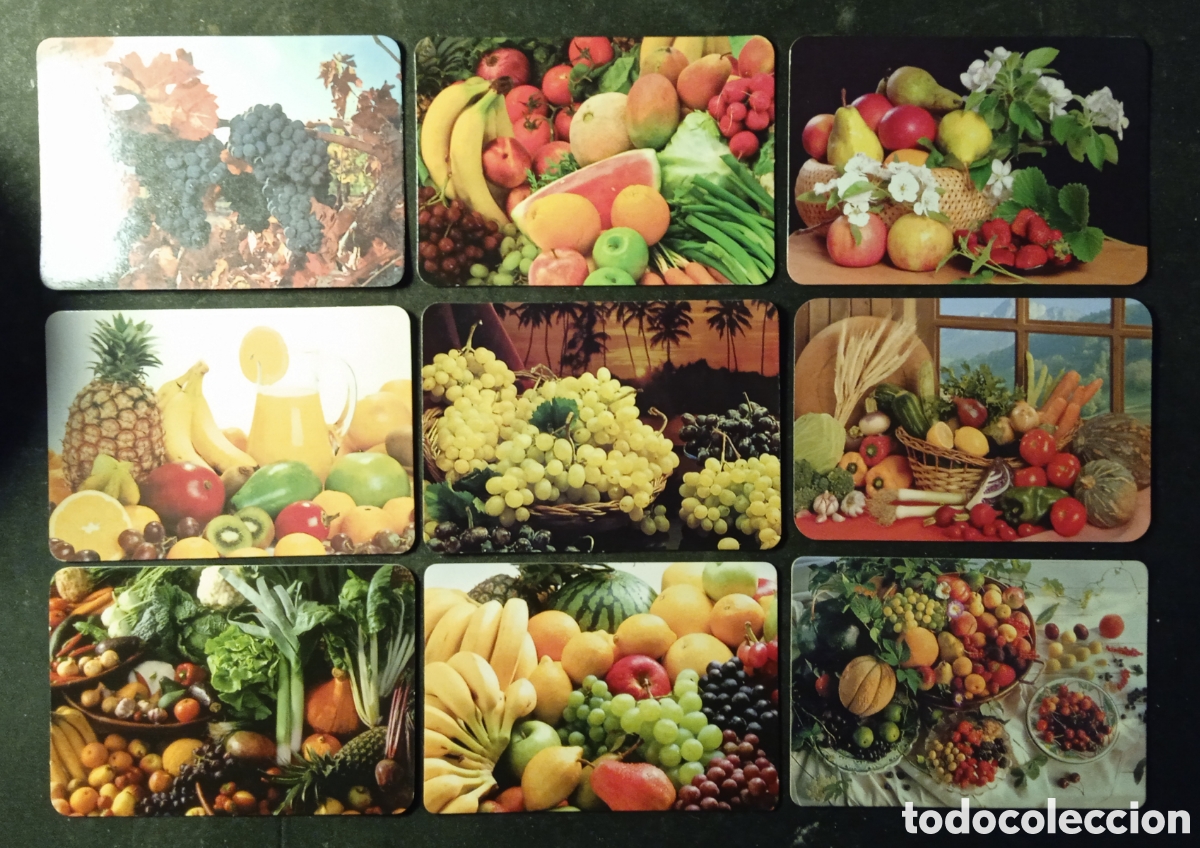 Coleccionismo calendarios: LOTE 43 CALENDARIOS DE FRUTAS - Foto 3