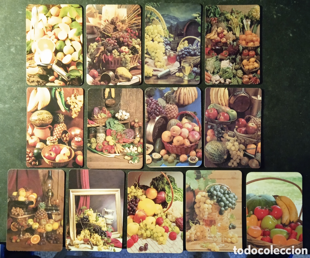 Coleccionismo calendarios: LOTE 43 CALENDARIOS DE FRUTAS - Foto 4