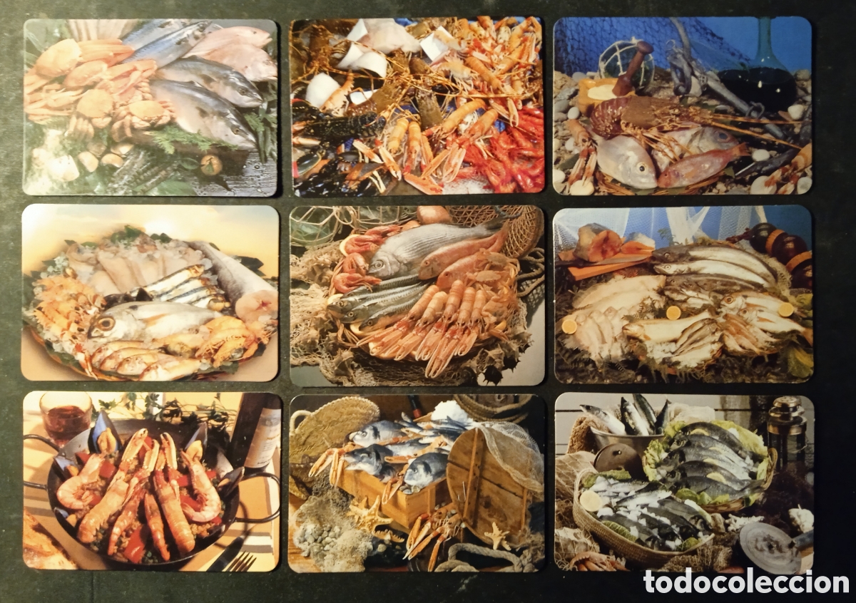 Coleccionismo calendarios: LOTE 41 CALENDARIOS DE PESCADER&Iacute;A - Foto 2