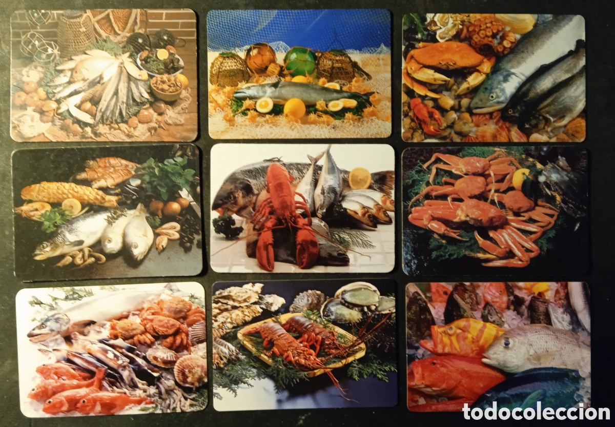 Coleccionismo calendarios: LOTE 41 CALENDARIOS DE PESCADER&Iacute;A - Foto 4