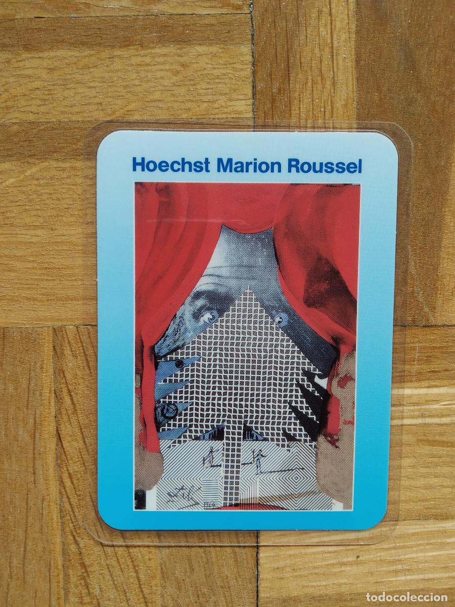Coleccionismo calendarios: CALENDARIO PUBLICITARIO HOECHST MARION ROUSSEL SALVADOR DALI A&Ntilde;O 1999. PLASTIFICADO. VER FOTOS