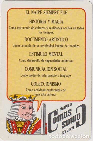 Collectionnisme Calendriers: Calendario Coma. El Naipe siempre fue Historia y Magia 1988