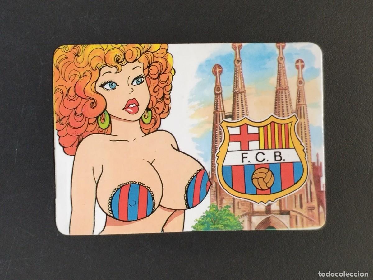 Colecionismo Calend&aacute;rios: VCK 3348 CALENDARIO BOLSILLO - A&Ntilde;O 1989 - F&Uacute;TBOL BARCELONA - SERIE MP 165 - LOS AMIGOS LEGANES