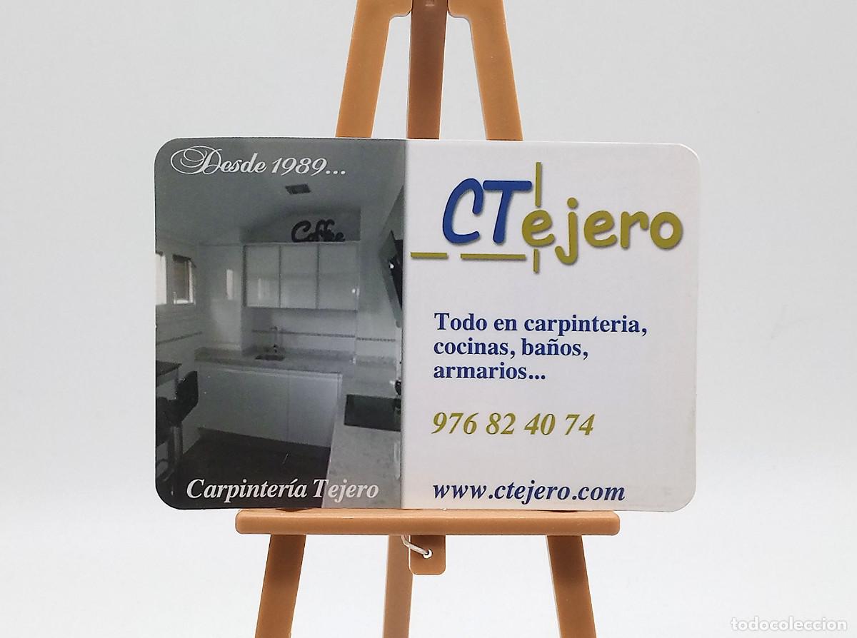 Colecionismo Calend&aacute;rios: Calendario de bolsillo - 2017 - Publicitario - Carpinter&iacute;a Tejero