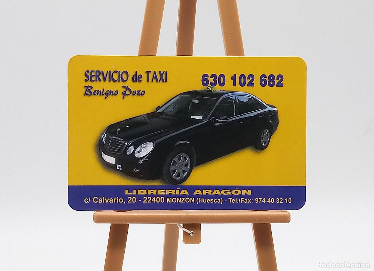 Colecionismo Calend&aacute;rios: Calendario de bolsillo - 2009 - Publicitario - Servicio de Taxi Benigno Pozo