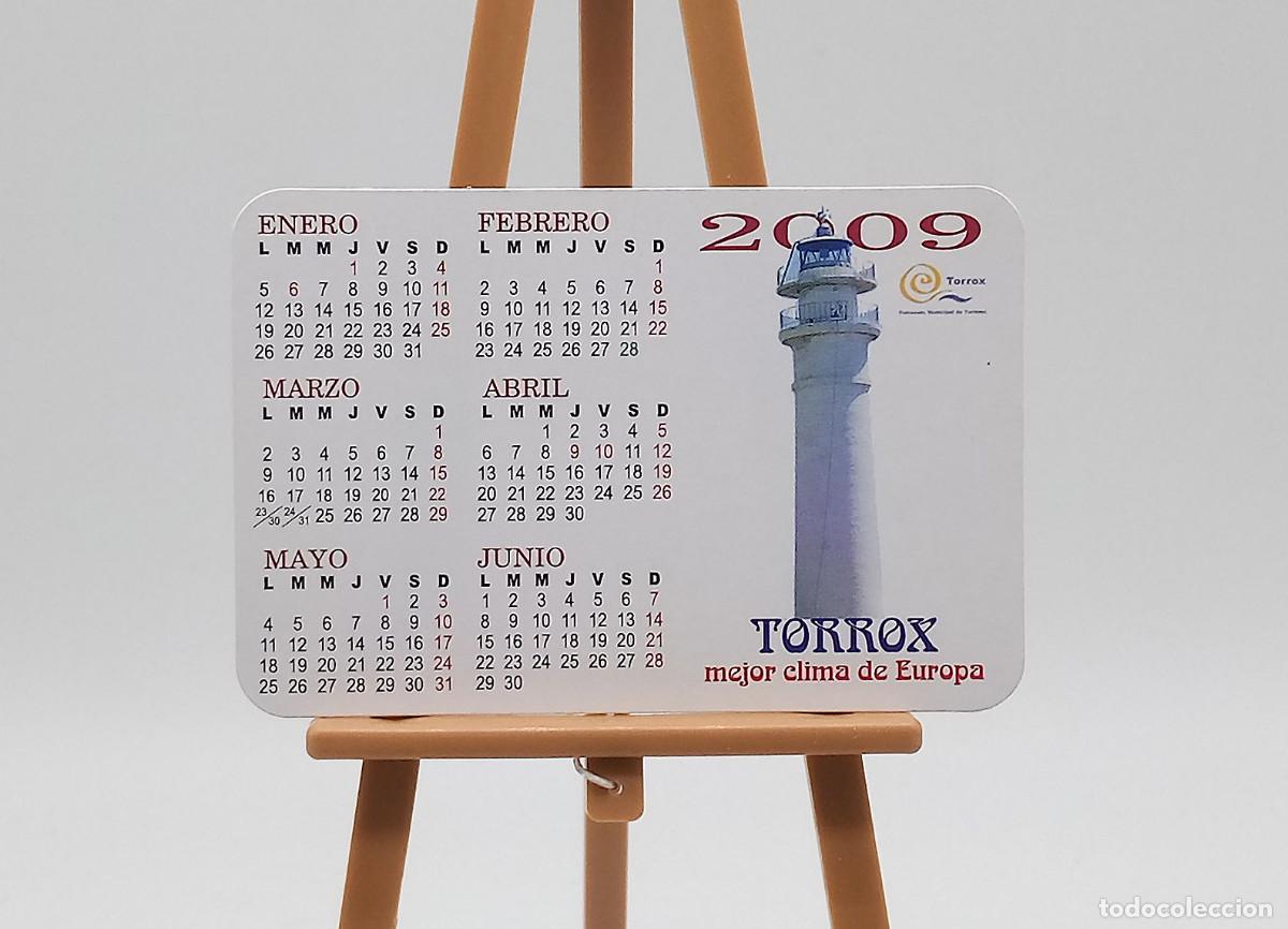 Colecionismo Calend&aacute;rios: Calendario de bolsillo - 2009 - Torrox (M&aacute;laga)