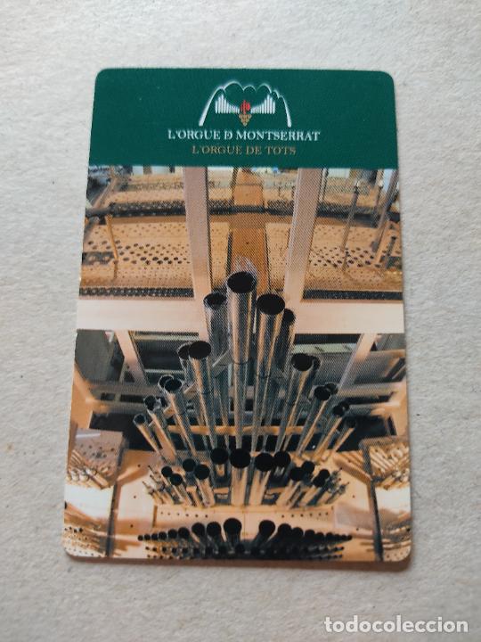 Coleccionismo Calendarios: CALENDARIO BOLSILLO PUBLICIDAD CAIXA PENED&Egrave;S PERSONES SERVEI PERSONES L'ORGUE DE MONTSERRAT A&Ntilde;O 2010
