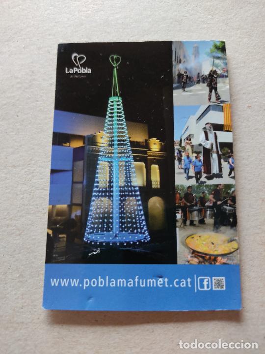 Coleccionismo Calendarios: CALENDARIO BOLSILLO PUBLICIDAD LA POBLA DE MAFUMET A&Ntilde;O 2014 (EN CATAL&Aacute;N)