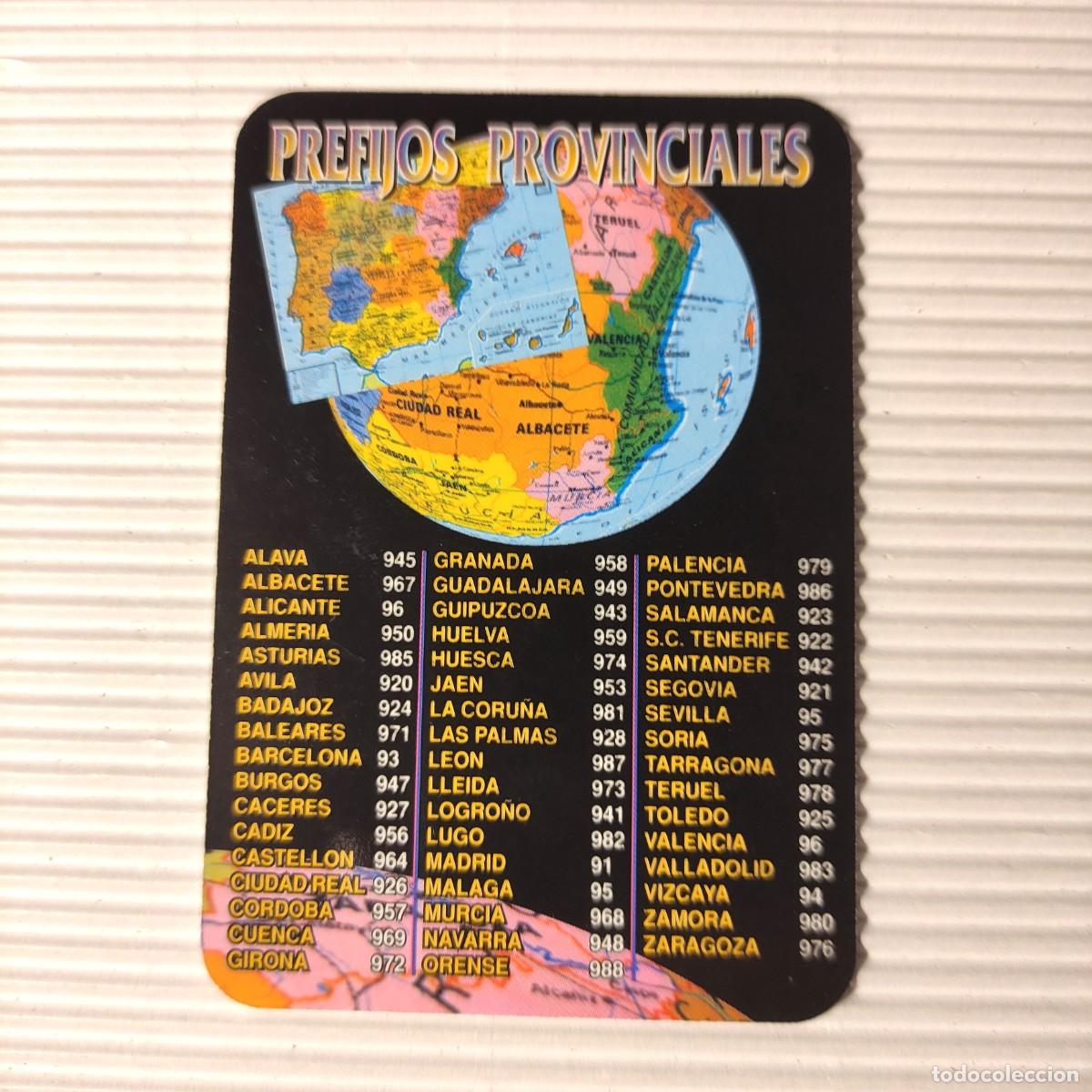Coleccionismo Calendarios: CALENDARIO PREFIJOS PROVINCIALES 2004* MARMOLES AGUILAR DE CAMPOO * VALENCIA * EDIJAR * * T4