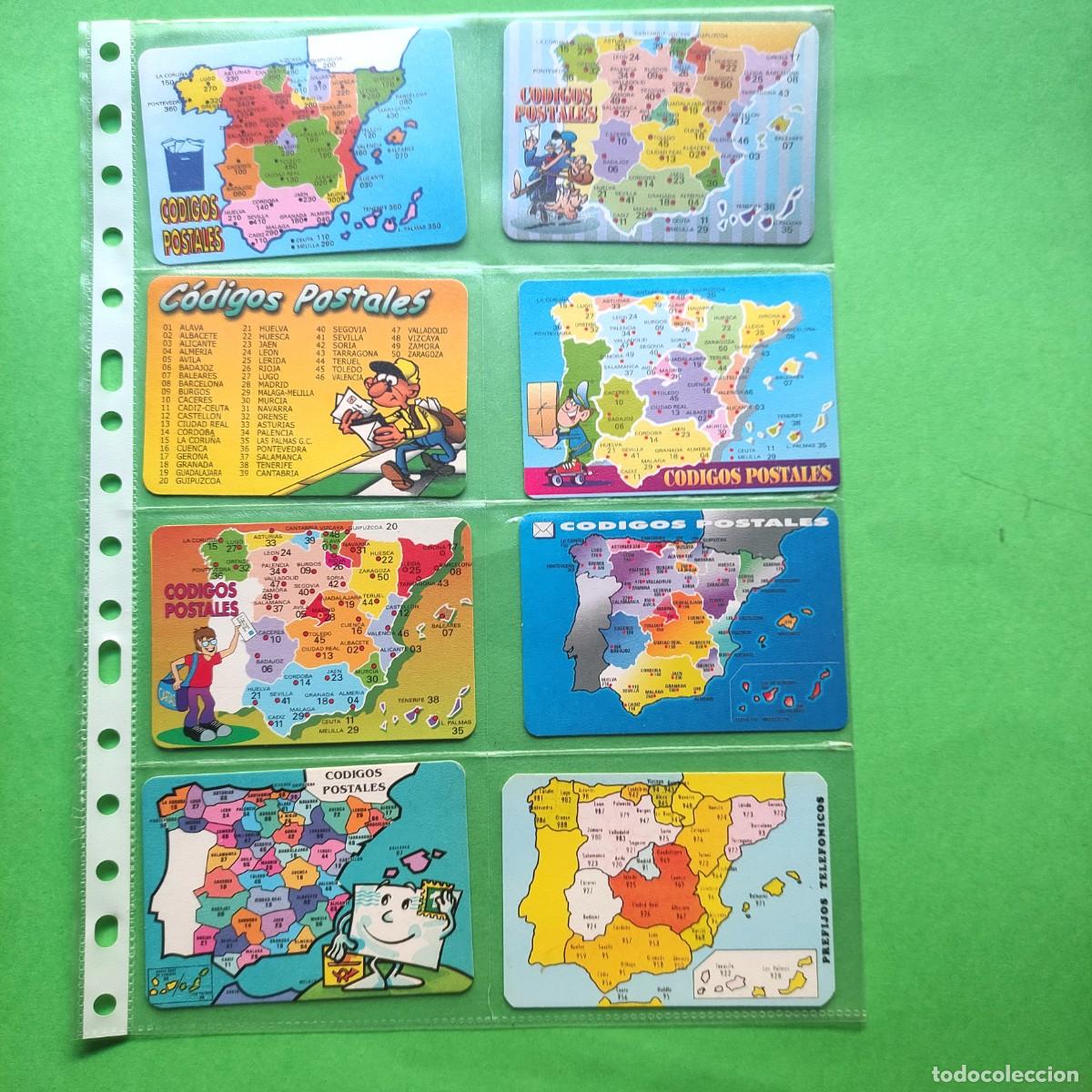 Collectionnisme Calendriers: CALENDARIOS CODIGOS POSTALES DEL 1994 AL 2003* LOTE DE 9 + FUNDA * T4