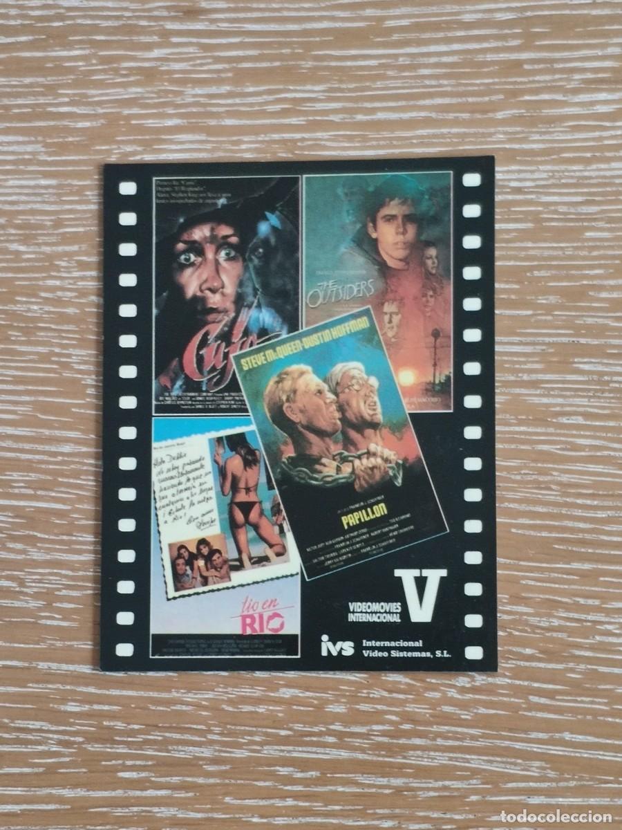 Collectionnisme Calendriers: VCK 3482 CALENDARIO BOLSILLO - A&Ntilde;O 1986 - CAR&Aacute;TULA PAPILLON IVS INTERNACIONAL VIDEO SISTEMAS