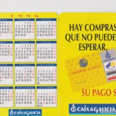 Coleccionismo Calendarios: LOTE R- CALENDARIO LA CAIXA GALICIA 1996