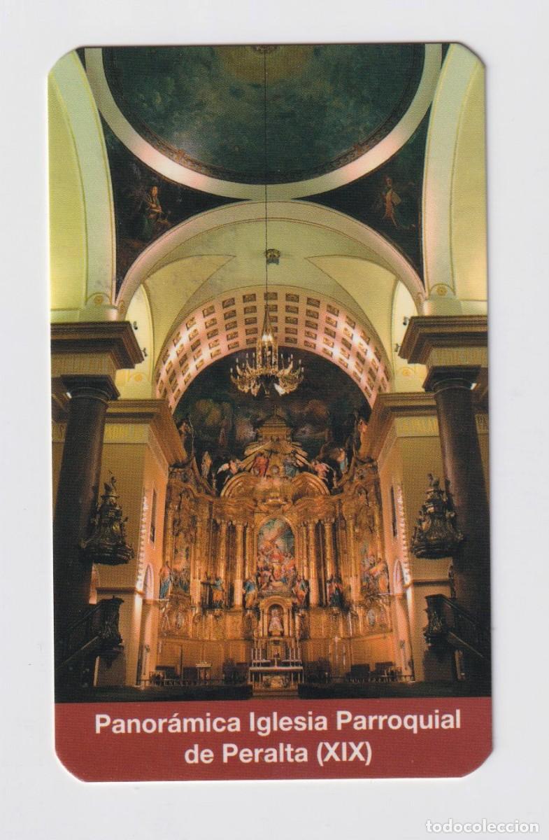 Coleccionismo Calendarios: CALENDARIO DE A&Ntilde;O 2009 CON PUBLICIDAD DE PANOR&Aacute;MICA IGLESIA DE PERALTA XIX EN ESPA&Ntilde;OL