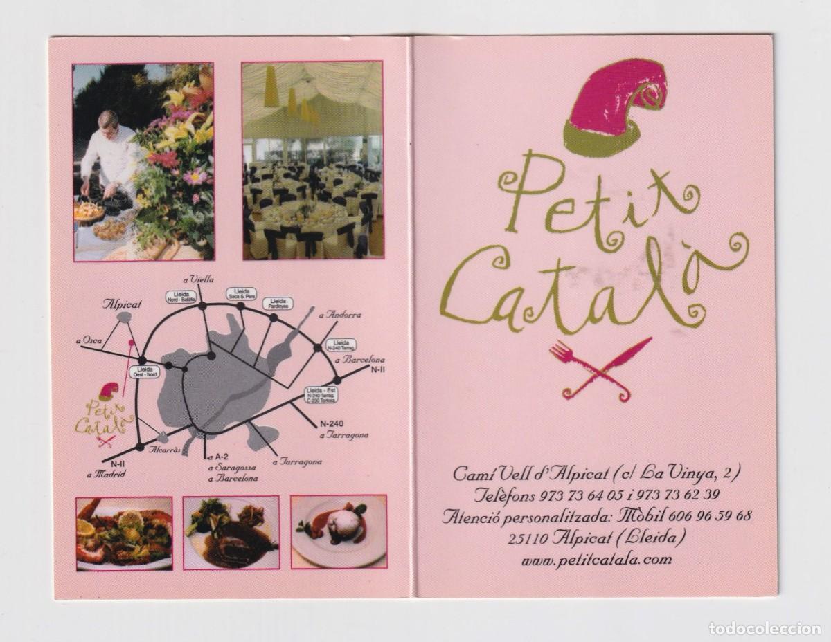 Coleccionismo Calendarios: CALENDARIO DE A&Ntilde;O 2005 CON PUBLICIDAD DE PETIT CATALA ALPICAR LLEIDA EN CATAL&Aacute;N