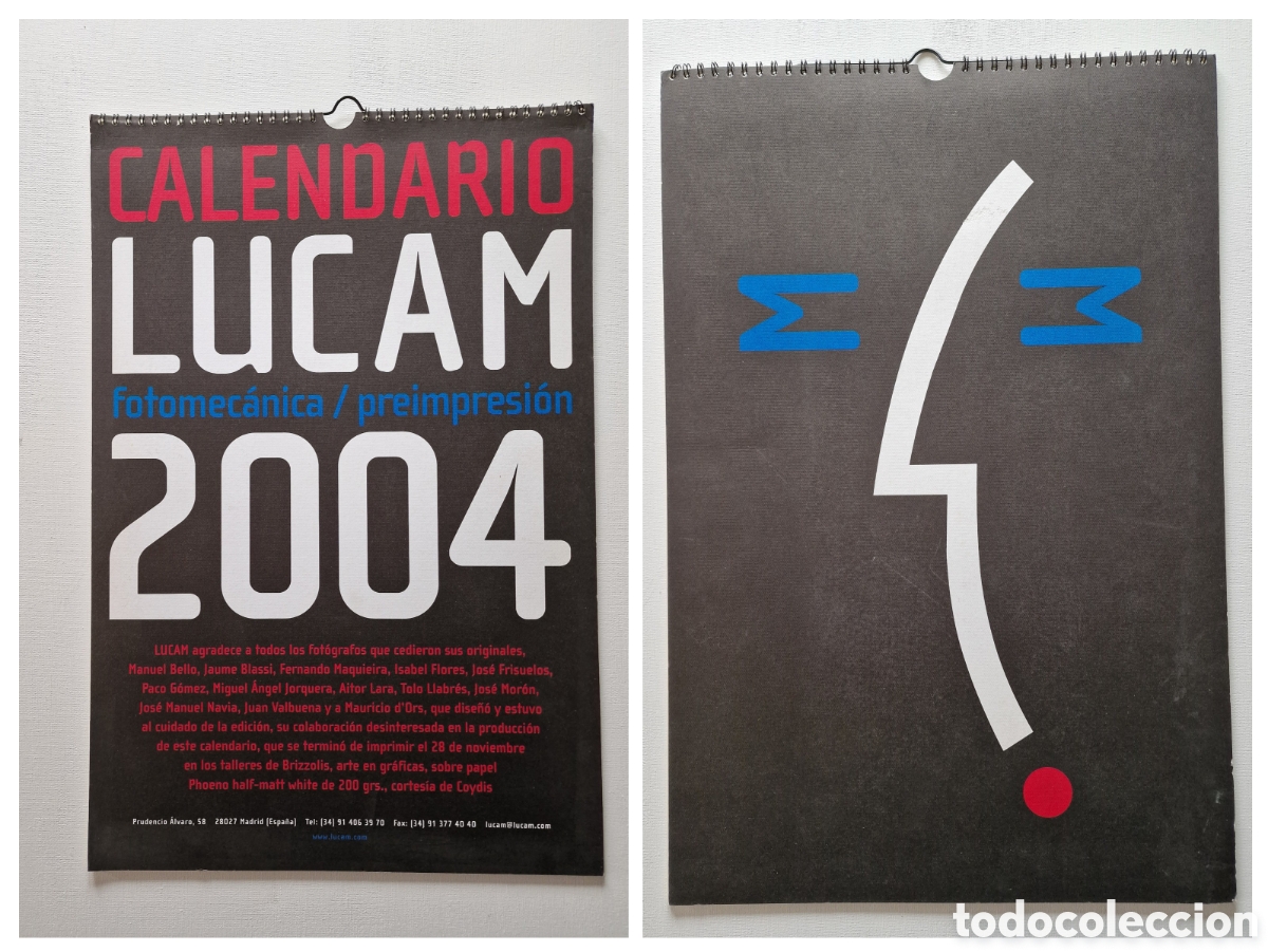 Coleccionismo calendarios: Cuatro calendarios LUCAM de gran formato - Foto 9