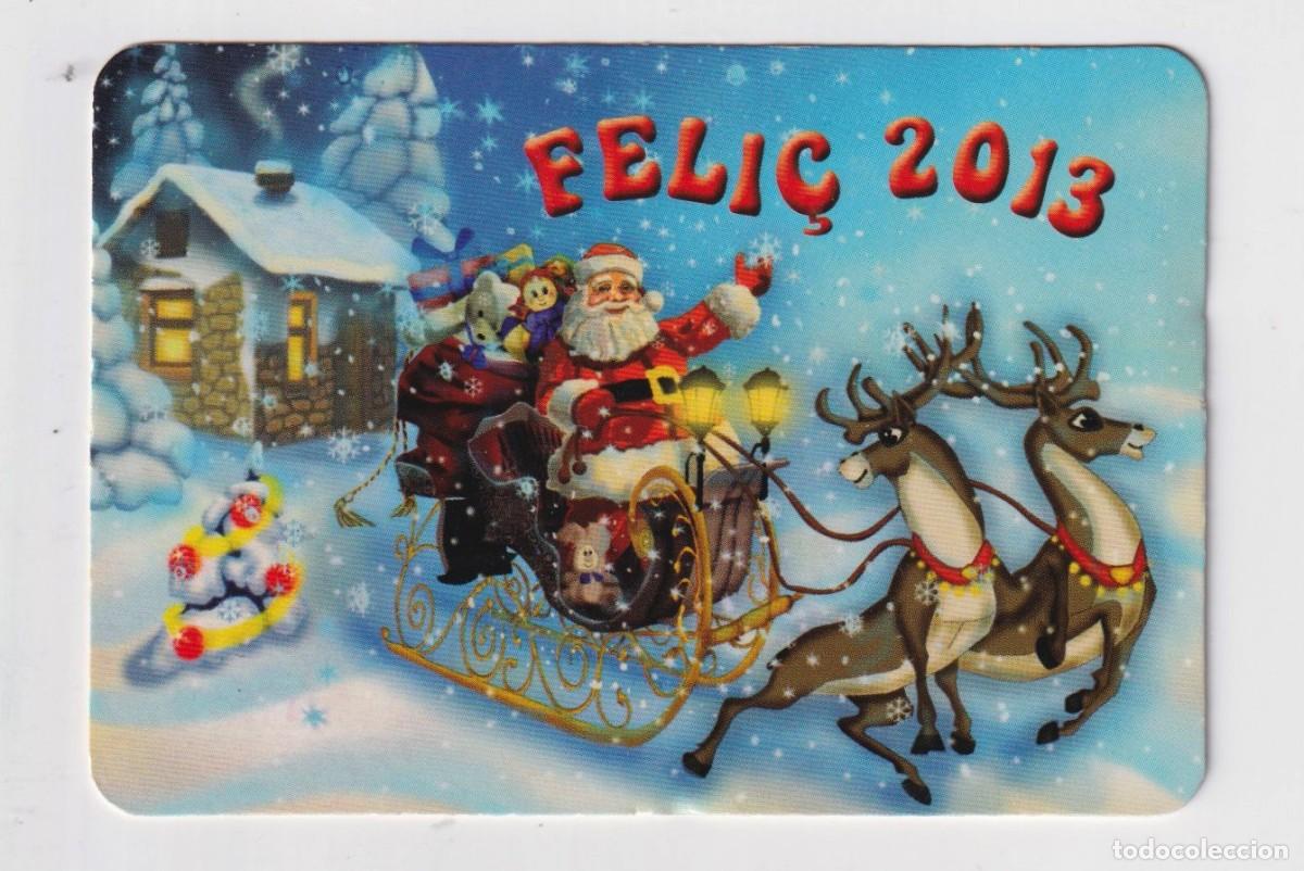 Coleccionismo Calendarios: CALENDARIO DE FELIZ NAVIDAD A&Ntilde;O 2013 DE LA CASA BO N&ordm; 410 CON PUBLICIDAD PRODUCTORES EN MIAMI PLATJA