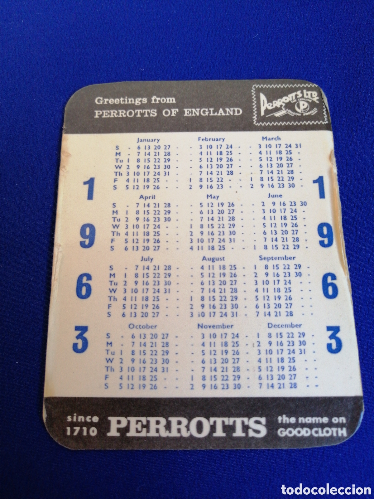 Coleccionismo calendarios: FERROTTS 1963 CALENDARIO - Foto 3