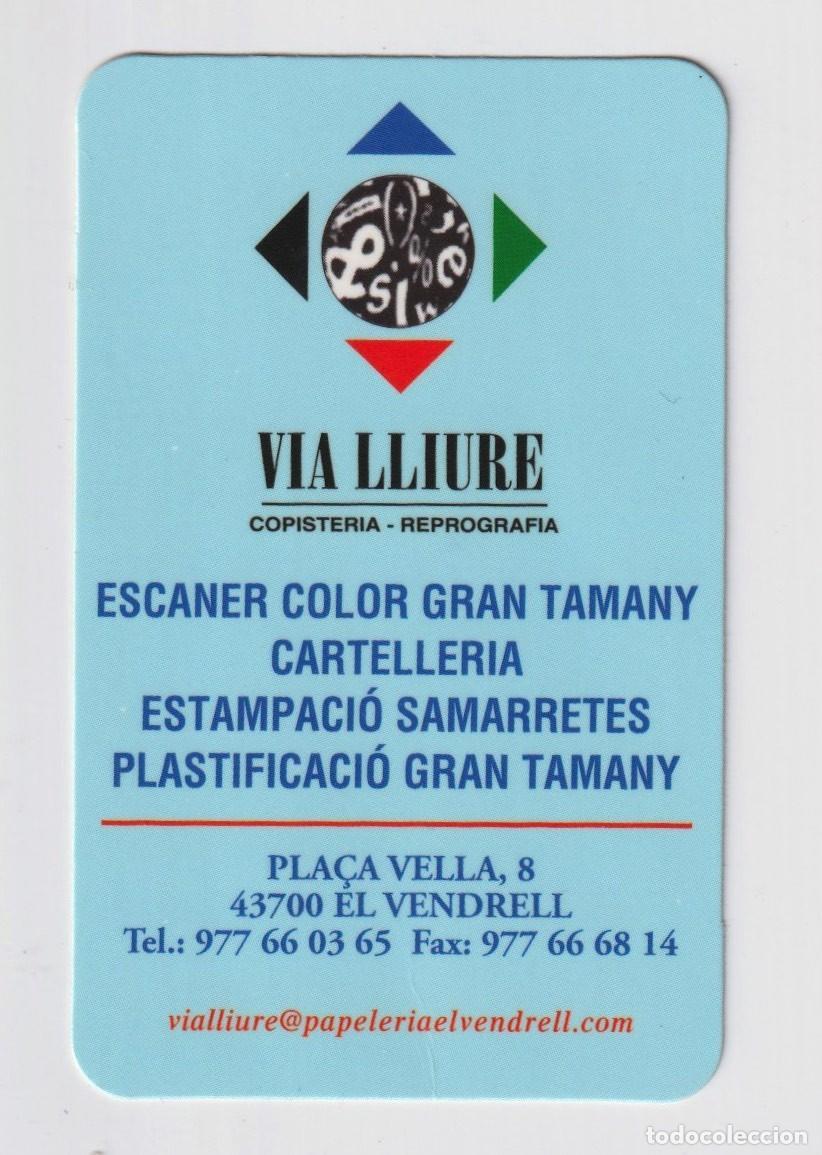 Coleccionismo Calendarios: CALENDARIOS DE PUBLICIDAD DE VIA LLIURE VENDRELL A&Ntilde;O 2008 EN CATAL&Aacute;N