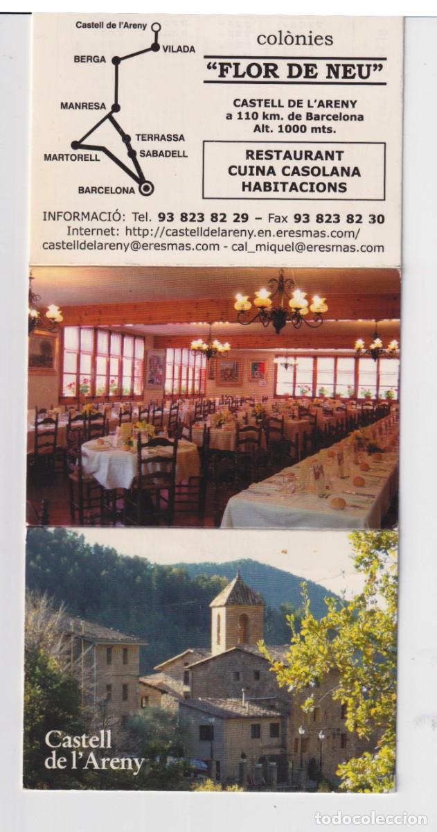 Coleccionismo Calendarios: CALENDARIOS DE PUBLICIDAD DE RESTAURANTE EN CASTELL DE NEU A&Ntilde;O 2005 06 07 EN CATAL&Aacute;N