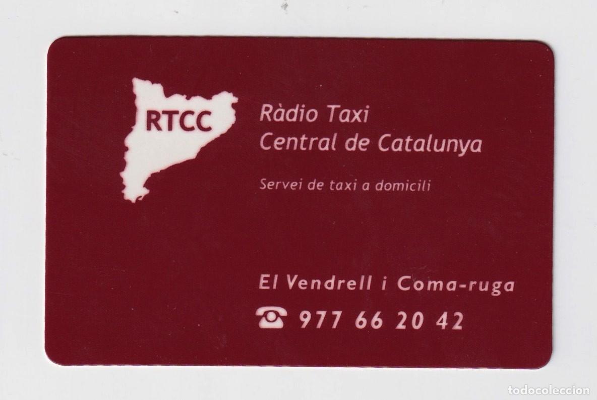 Coleccionismo Calendarios: CALENDARIOS DE PUBLICIDAD DE RADIO TAXI CENTRAL DE CATALU&Ntilde;A VENDRELL I COMA RUGA A&Ntilde;O 201O EN CATAL&Aacute;N