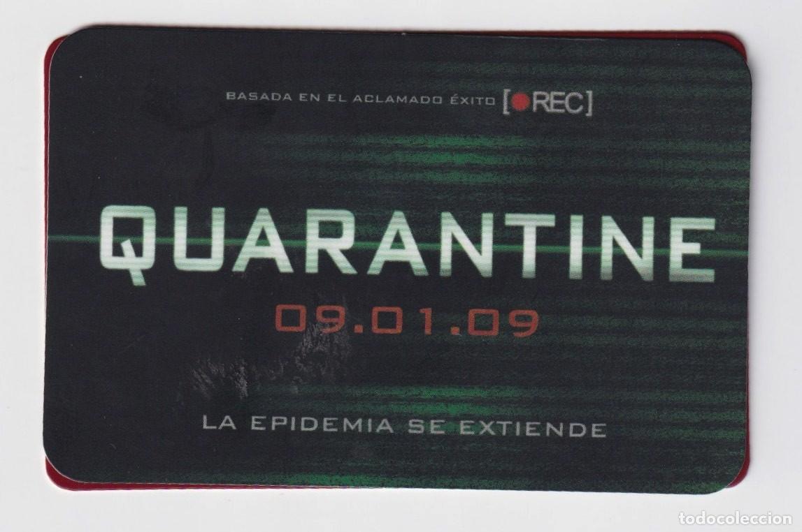 Coleccionismo Calendarios: CALENDARIOS DE PUBLICIDAD DE QUARANTINE A&Ntilde;O 20O9 EN ESPA&Ntilde;OL