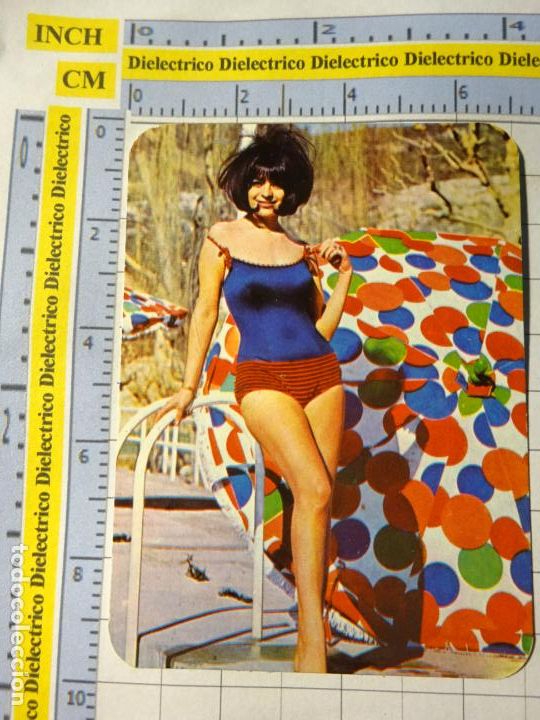 Coleccionismo Calendarios: CALENDARIO DE BOLSILLO. A&Ntilde;O 1970. MUJERES. MUJER. AMOREBIETA PERFUMERIA BILBAO