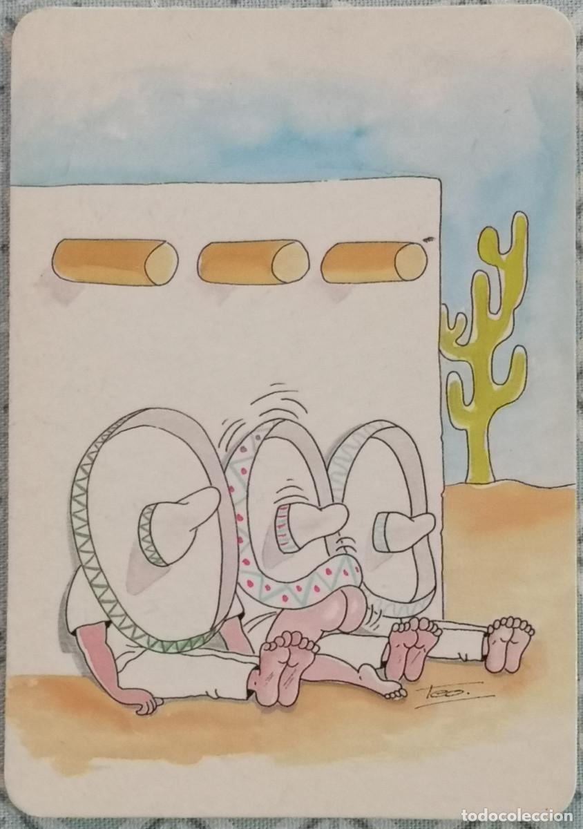 Coleccionismo calendarios: CALENDARIO BOLSILLO 1994 - COMIC CHISTE HUMOR - CON PUBLICIDAD