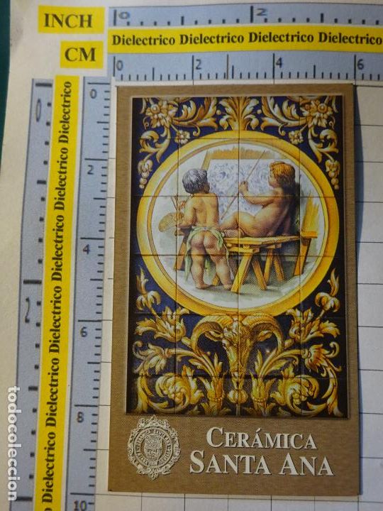 Coleccionismo Calendarios: CALENDARIO DE BOLSILLO. A&Ntilde;O 2000 CER&Aacute;MICA SANTA CLARA SEVILLA