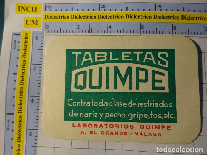 Sammeln von Kalendern: CALENDARIO DE BOLSILLO. A&Ntilde;O 1963 . MEDICINAS MEDICAMENTOS TABLETAS QUIMPE