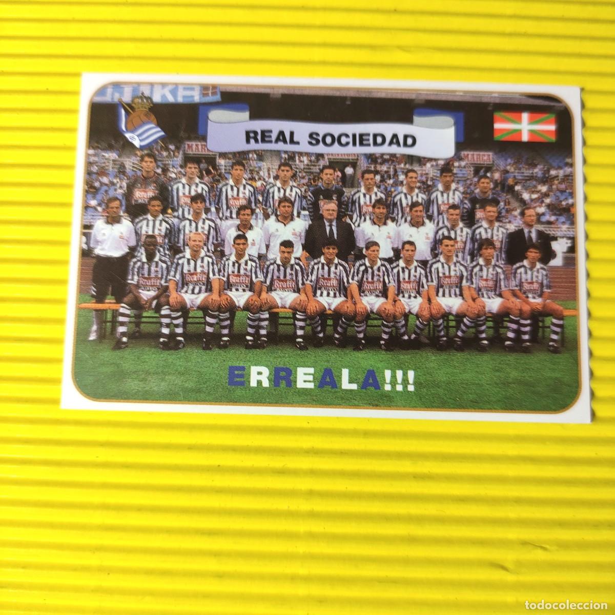 Coleccionismo Calendarios: CALENDARIO DE FUTBOL * REAL SOCIEDAD 1998