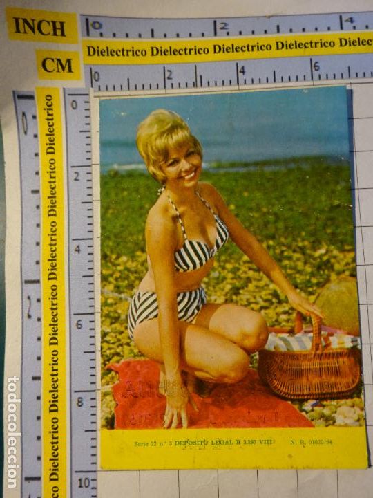 Coleccionismo Calendarios: CALENDARIO DE BOLSILLO. A&Ntilde;O 1967. MUJER BIKINI PICNIC PUBLICIDAD SEVILLA. 25
