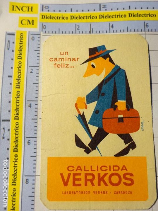 Collezionismo Calendari: CALENDARIO DE BOLSILLO. MEDICINAS MEDICAMENTOS. A&Ntilde;O 1965- CALLICIDA VERKOS. 22