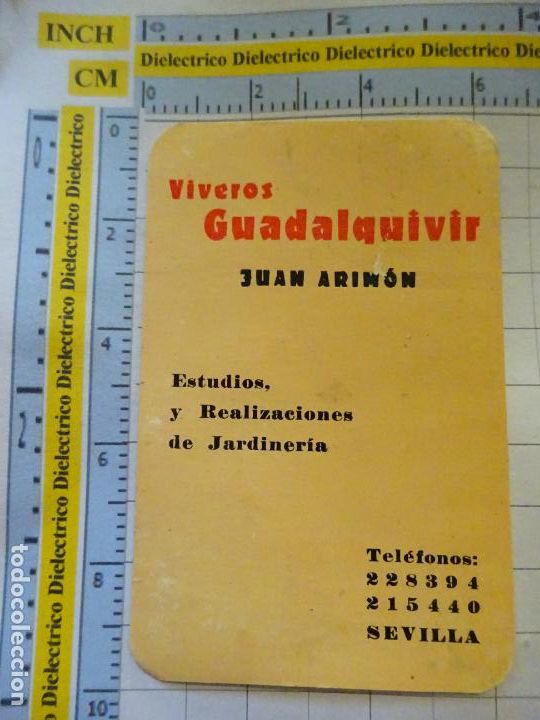 Collezionismo Calendari: CALENDARIO DE BOLSILLO. A&Ntilde;O 1965. SEVILLA VIVEROS GUADALQUIVIR. 12