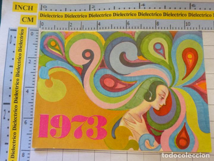 Coleccionismo Calendarios: CALENDARIO DE BOLSILLO. A&Ntilde;O 1973. COSM&Eacute;TICO CAPILAR WELLA. 16