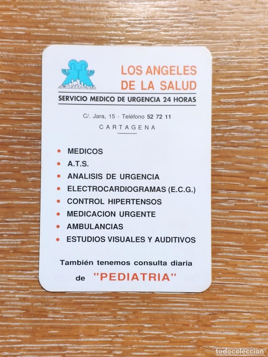 Coleccionismo calendarios: VCK 3610 Calendario bolsillo - A&Ntilde;O 1991 SERVICIO M&Eacute;DICO URGENCIA &Aacute;NGELES DE LA SALUD CARTAGENA